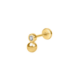 Doté Diamond Flat Back Stud