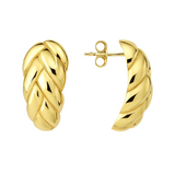 French Twist Hoops