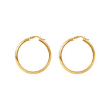 Chunky Tube Hoops 30MM