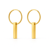 Bar Drop Hoops