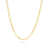 Large Paperclip Chain Necklace