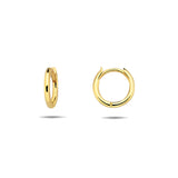 Thin Huggie Hoops