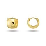 Bold Cigar Huggie Hoops
