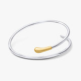 Duet Drop Bangle