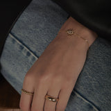 Evil Eye Diamond Bracelet