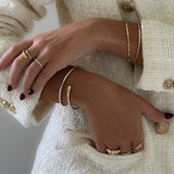 Duet Drop Bangle