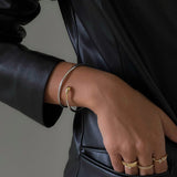Duet Drop Bangle