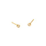 Diamond Bezel Stud