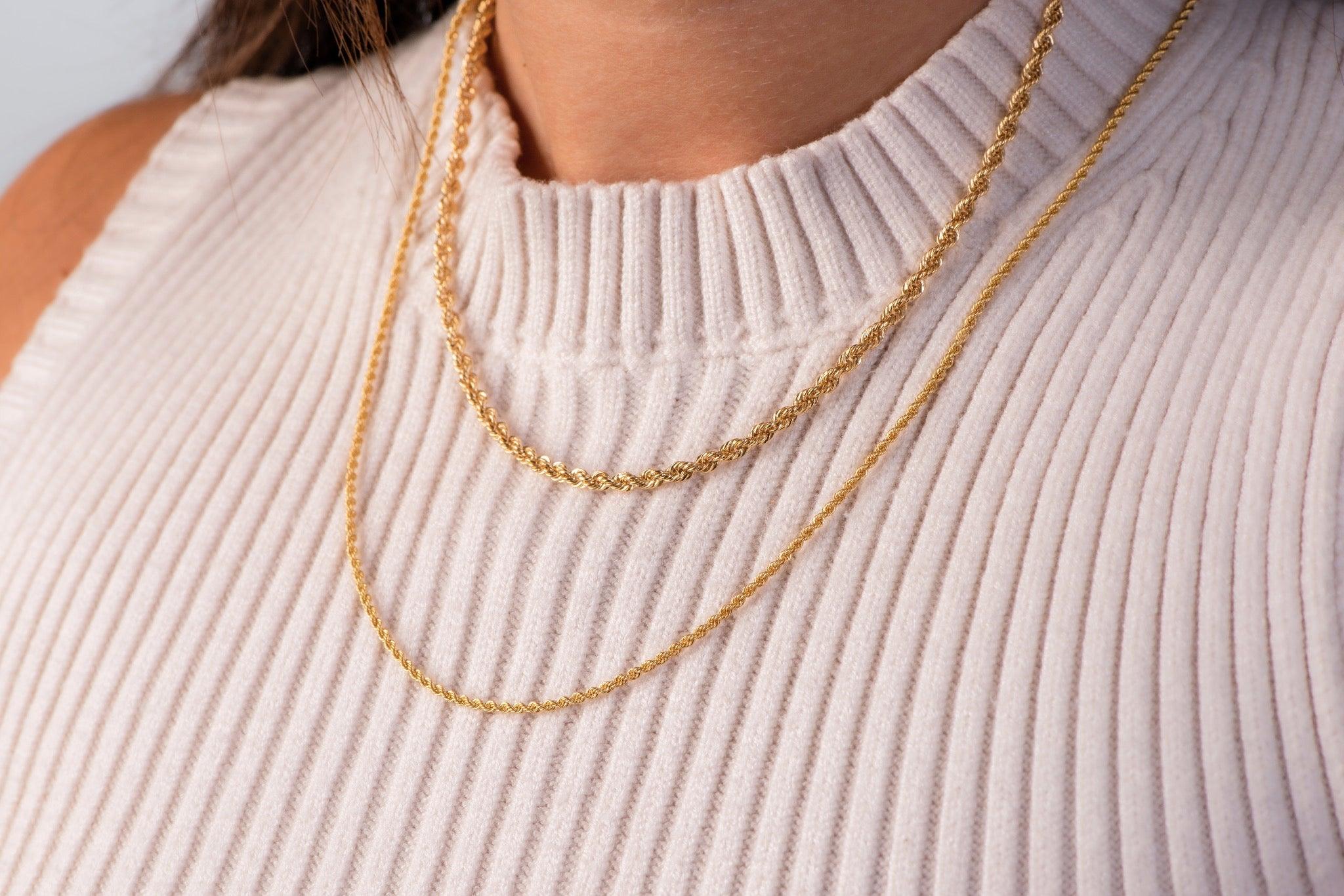 Bold Rope Chain Necklace - CIEL