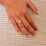 Open Pearl Ring