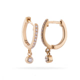 Diamond Drop Earrings
