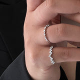 Scattered Diamond Ring