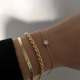 Bold Rope Chain Bracelet