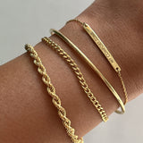 Bold Rope Chain Bracelet