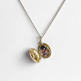 Oval Locket Necklace
