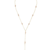 Pearl Lariat Necklace