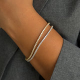 Diamond Tennis Bracelet 2.0mm - HRD Antwerp Certified