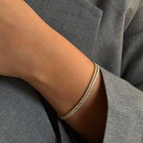 Diamond Tennis Bracelet 1.5mm - HRD Antwerp Certified