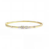 Mélange Diamond Bangle