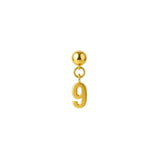 Number Slide Charm