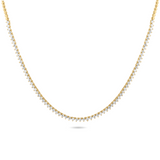 Diamond Tennis Necklace 2.0mm – HRD Certified