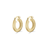 Petite Serpent Tube Hoops