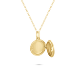 Round Stardust Diamond Locket Pendant