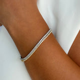 Diamond Tennis Bracelet 2.0mm - HRD Antwerp Certified