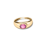 Bold Pink Tourmaline Dôme Ring