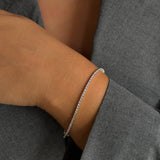 Diamond Tennis Bracelet 1.5mm - HRD Antwerp Certified