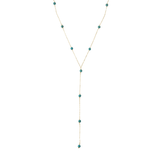 Turquoise Lariat Necklace