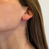 Dot Threader Earrings