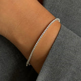 Diamond Tennis Bracelet 1.5mm - HRD Antwerp Certified