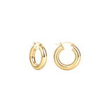 Chunky Tube Hoops 15mm