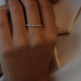 Marquise & Round Diamond Band