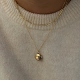 Round Locket Necklace