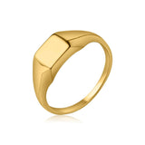 Square Signet Ring