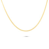 Flat Curb Chain Necklace