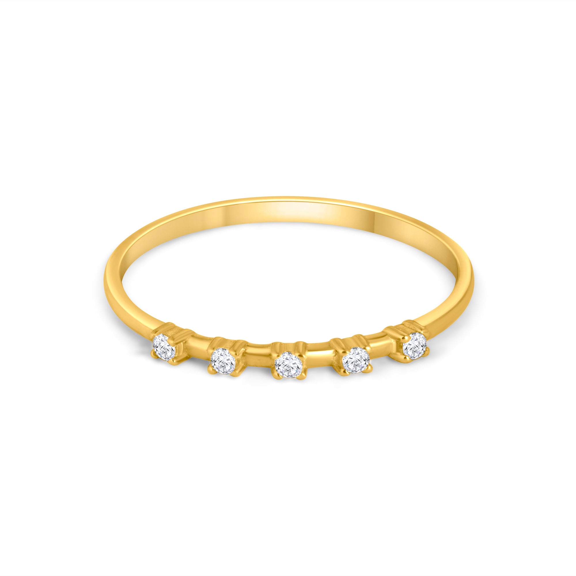 Distance Stacking Rings Thin Diamond Distance Ring – CIEL