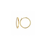 Diamond Pavé Hoops