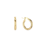 Chunky Twisted Tube Hoops
