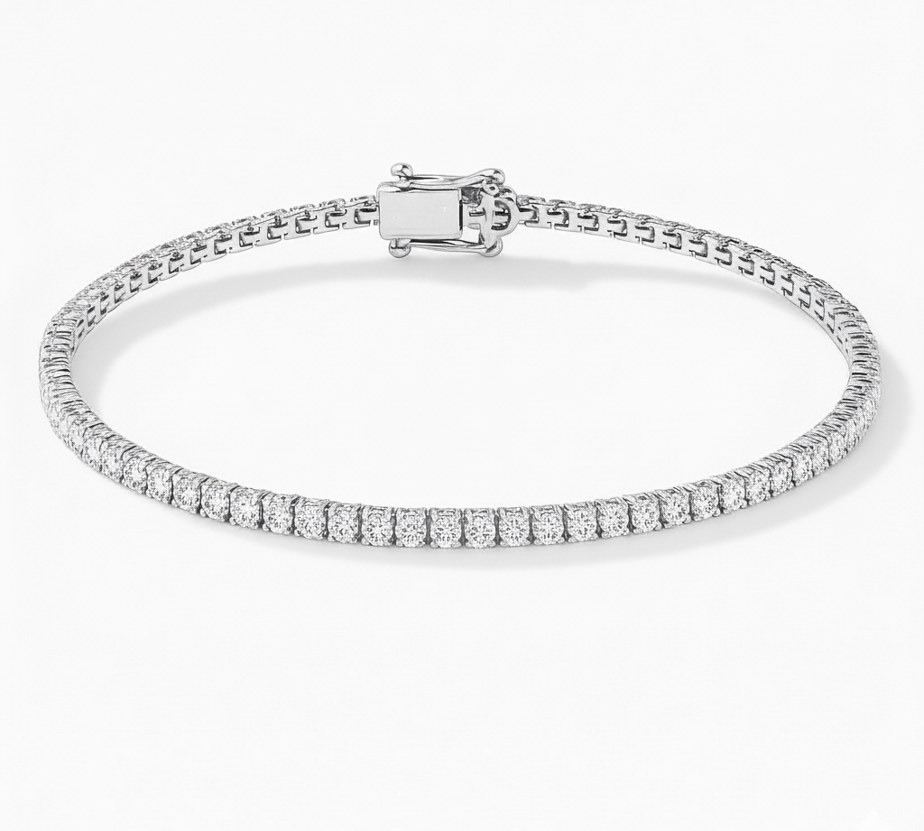 Diamond Tennis Bracelet 2.3mm - HRD Antwerp Certified