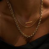 Chunky Rolo Chain Necklace