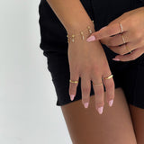 Diamond Number Slide Charm