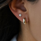 Star Flat Back Stud