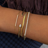Diamond Tennis Bangle