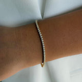 Diamond Tennis Bracelet 2.0mm - HRD Antwerp Certified
