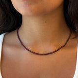 Garnet Sangria Necklace