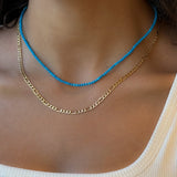 Turquoise Blue Hawaiian Necklace