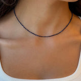 Sapphire Martini Necklace